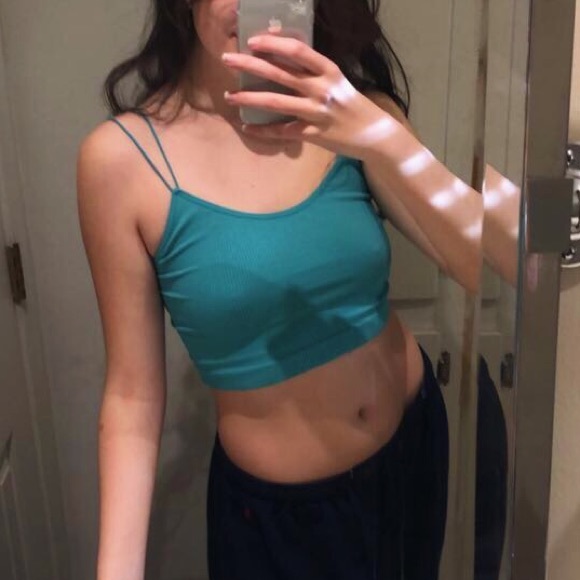 Electric Blue String Tank - Picture 6 of 6